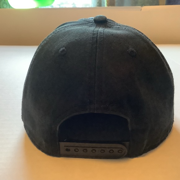 Black Panther Hat Snapback Cap Black Distressed Supper Hero. Wakanda Logo - Picture 5 of 16